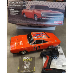 Voiture rc Kyosho Dodge Charger 1970 Hemi Orange RTR - General Lee te koop belgie modelbouw rc winkel