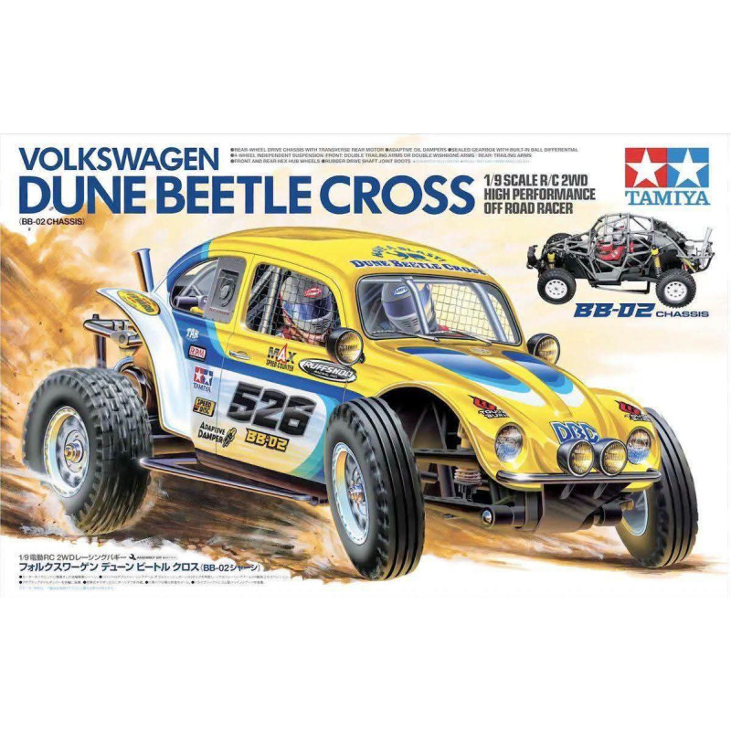 Tamiya BB-02 Dune VW Beetle Cross à vendre belgique