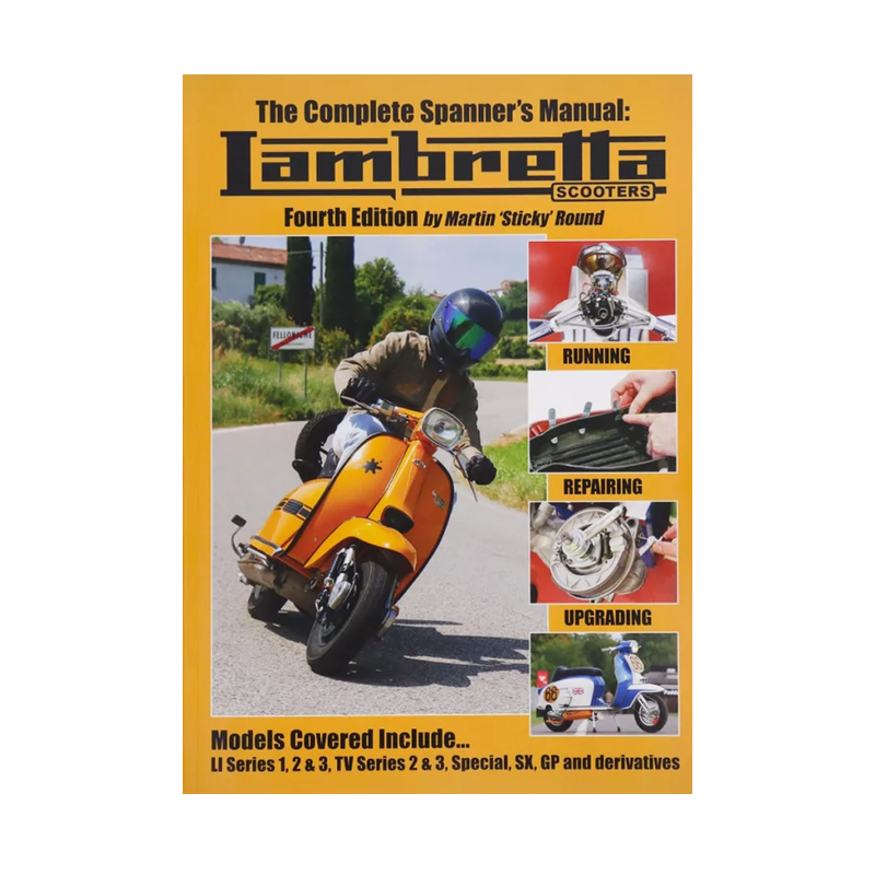 Sticky book 4 manuel technique aide restauration révision scooter lambretta
