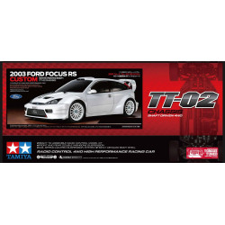 Tamiya TT-02 Ford Focus RS Custom WRC 2023 58724 à vendre magasin modélisme rc