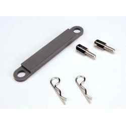Kit support maintien de batterie Traxxas Bandit et Rustler TRX3727A à vendre magasin modélisme rc belgique