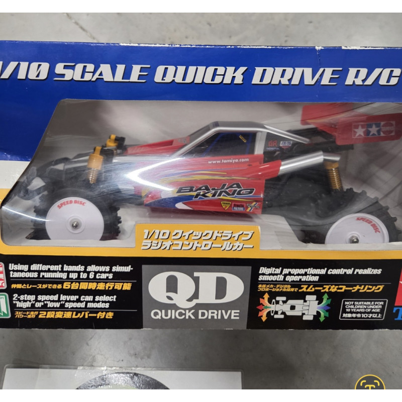 Buggy Tamiya BAJA KING 1/10 QUICK DRIVE - 46029 collection tamiya neuve