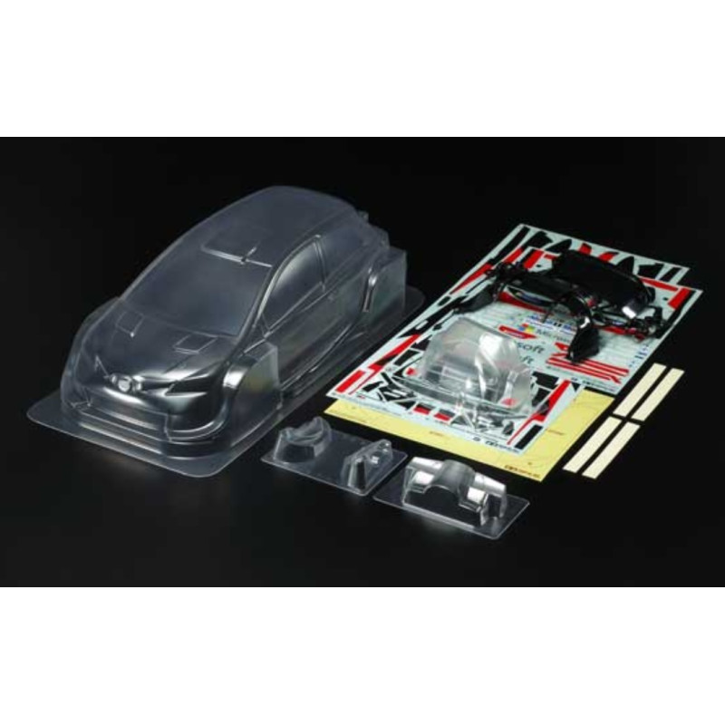 Body RC auto 1/10 Rally TOYOTA YARIS WRC GAZOO RACING - Te spuiten te koop modelbouw rc winkel