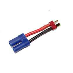 Adaptateur EC5 (F) vers T-Dean (M) à vendre magasin modélisme rc belgique