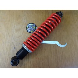 Verstelbare achterschokdemper RED Lambretta serie 1, 2 bij scooter passion