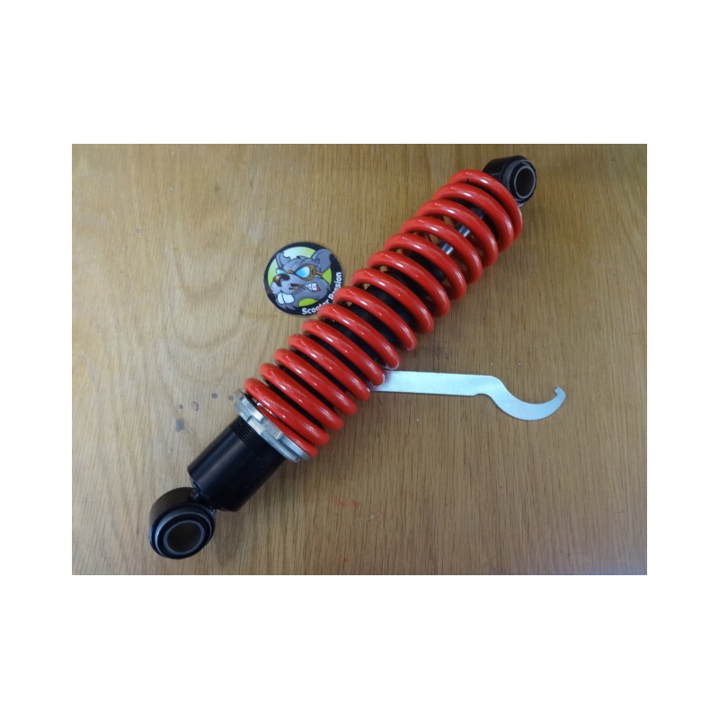 Verstelbare achterschokdemper RED Lambretta serie 1, 2 bij scooter passion