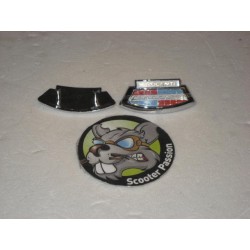 "Innocenti" embleem Lambretta hoorn afdaling serie 1 bij scooter passion