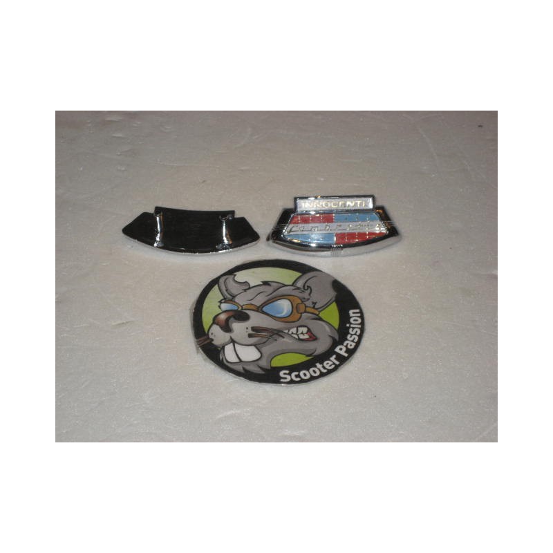 "Innocenti" embleem Lambretta hoorn afdaling serie 1 bij scooter passion