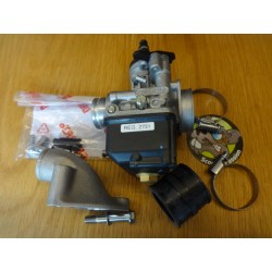Inlaat set met inlaatstuck en carburateur PHBL 25mm Lambretta 125cc-195cc