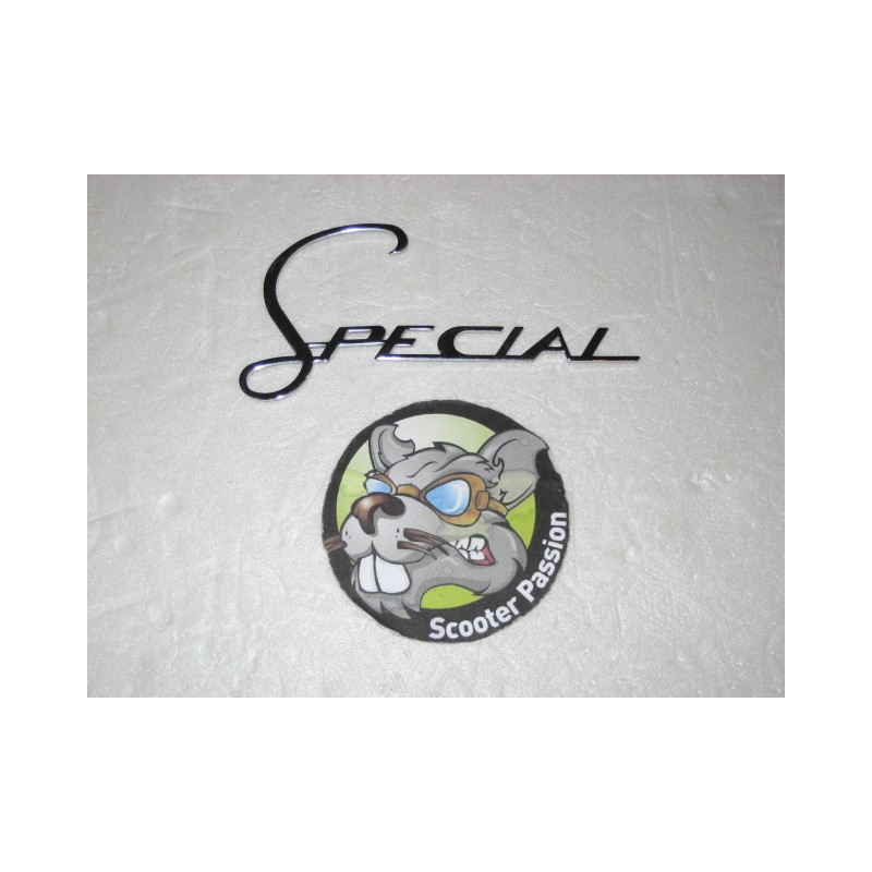Monogramschort "SPECIAL" Serie 3 125 Special, SX 150, SX 200 bij scooter passion