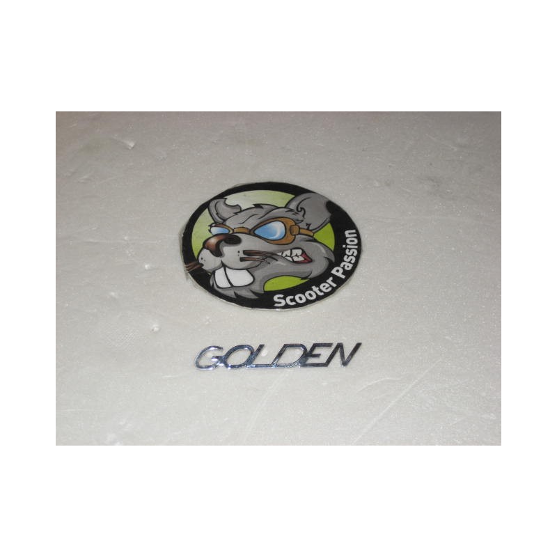 Monogramme tablier "GOLDEN"  Serie 3 Golden Special