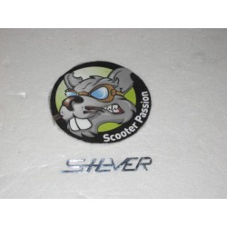 SILVER" schort monogram Serie 3 Silver Special bij scooter passion