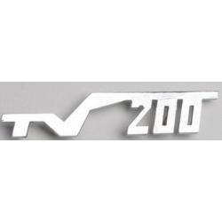 Monogramme tablier "TV200"...
