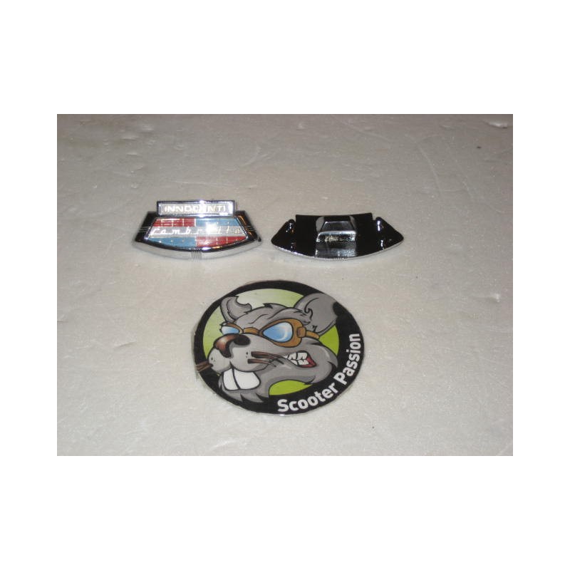 embleme logo innocenti lambretta descnte de klaxon