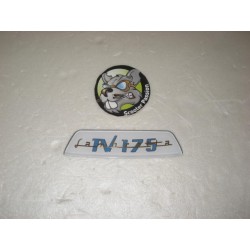 Achterplaat chassis "175 TV" Lambretta serie 3