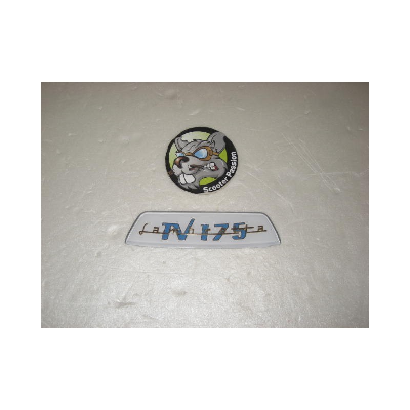 Achterplaat chassis "175 TV" Lambretta serie 3