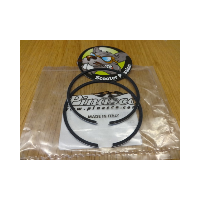 Kit 2 segments Pinasco Ø 63 pour cylindre 177cc : 2 plats