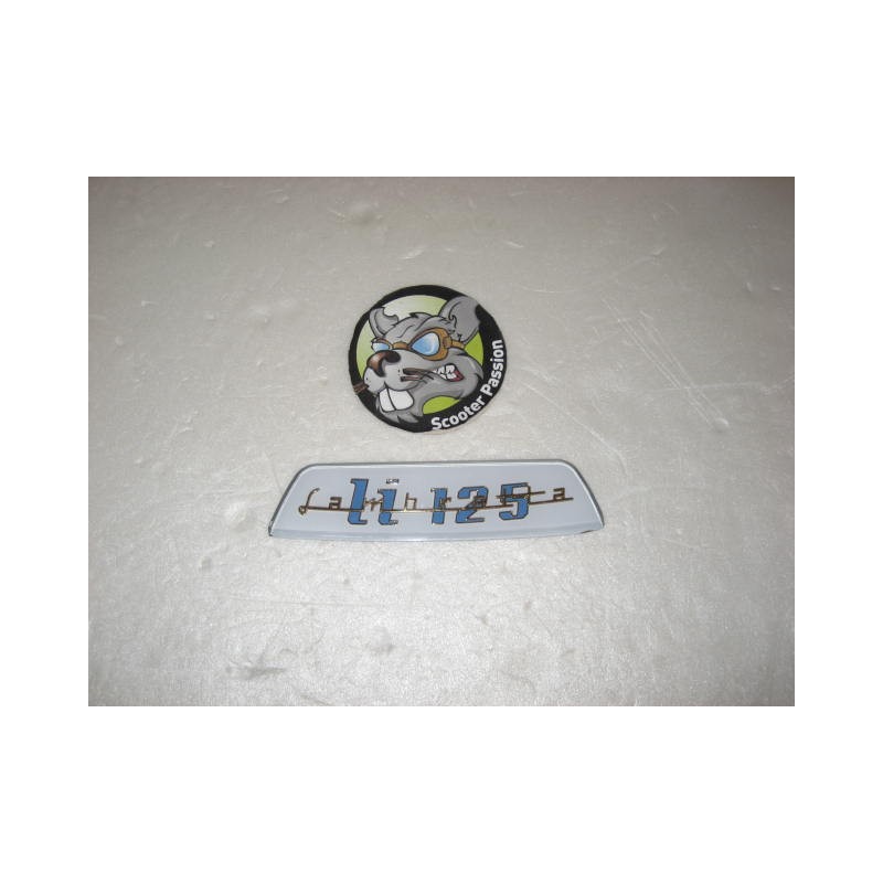 Chasis achterplaat "LI 125" Lambretta Serie 3