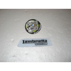 Achterplaat chassis "Innocenti" Lambretta serie 3 1966 tot 1969