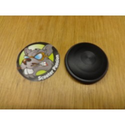 Zwart deksel Ø 39mm...