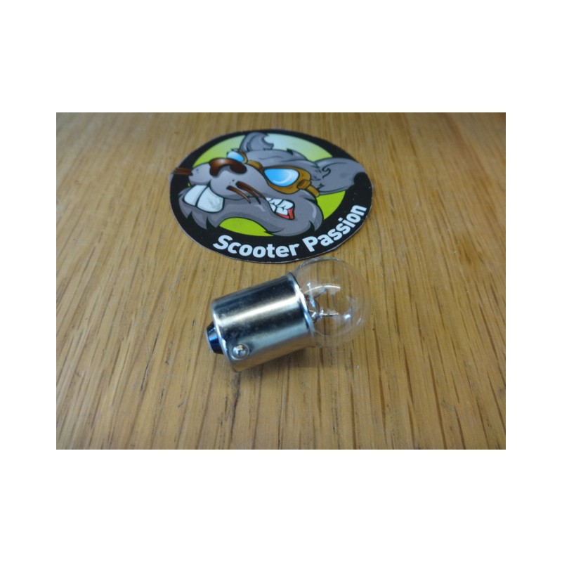 ampoule 6V 10W  Ø 15mm vespa lambretta à vendre chez scooter passion en belgique et en france