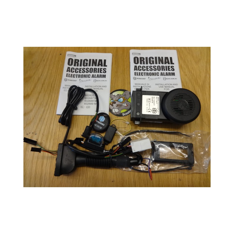 système alarme piaggio vespa GT GTS GTV