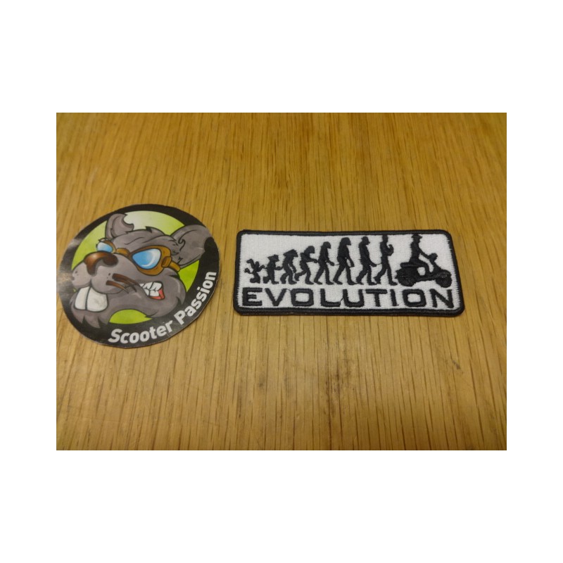 patche-broderie scooter evolution