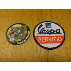 patch broderie vespa servizio