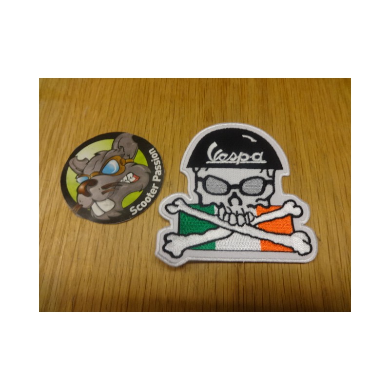 patch broderie vespa pirate