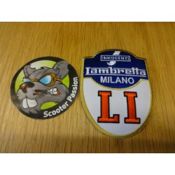 patch lambretta LI Milano