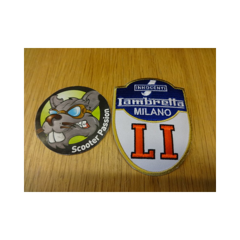 patch lambretta LI Milano