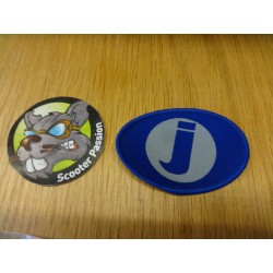 Broderie Innoncenti Oval Blue