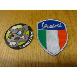 Patch Vespa Italia Blason
