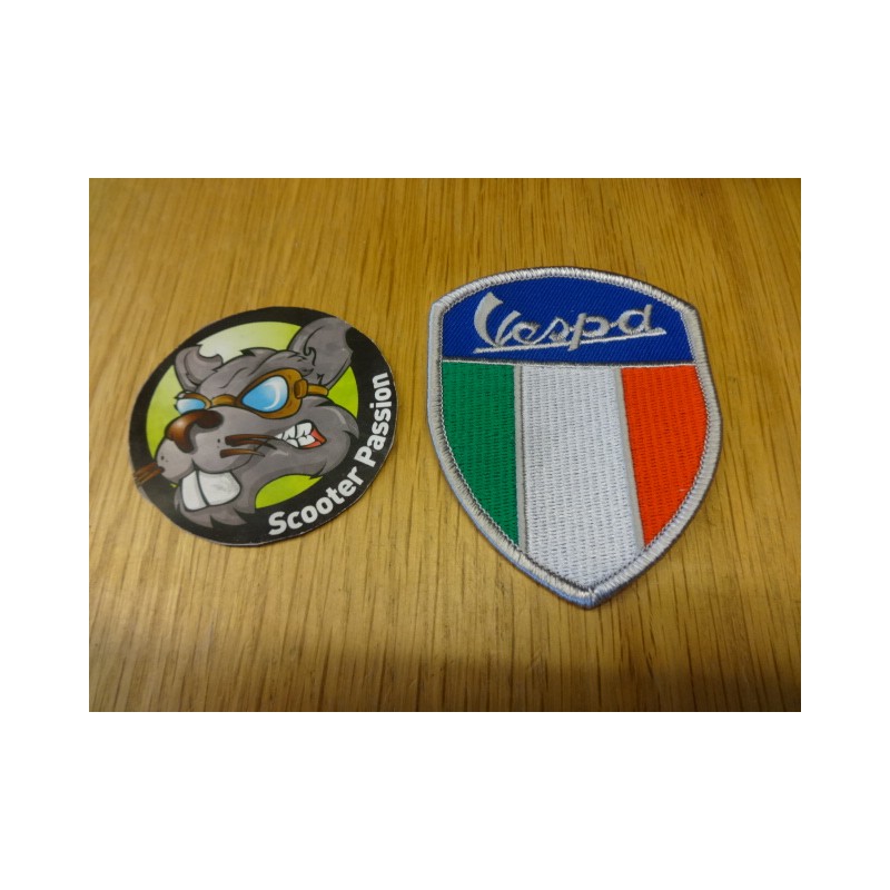 Patch Vespa Italia Blason