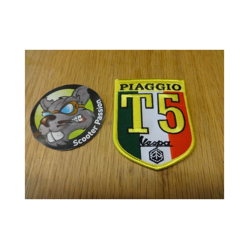 Broderie Vespa T5 Italia