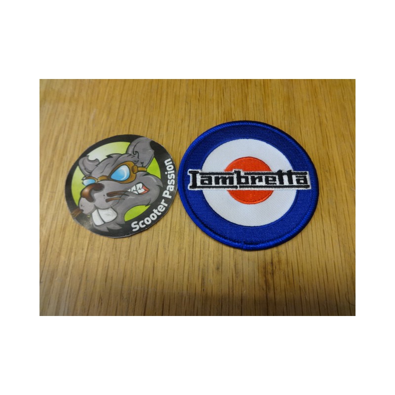 Broderie Lambretta Mod's Target