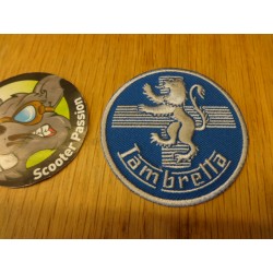 Patch Lambretta Blauwe Leeuw