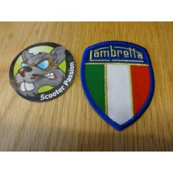 Borduurwerk Lambretta Gold Blason