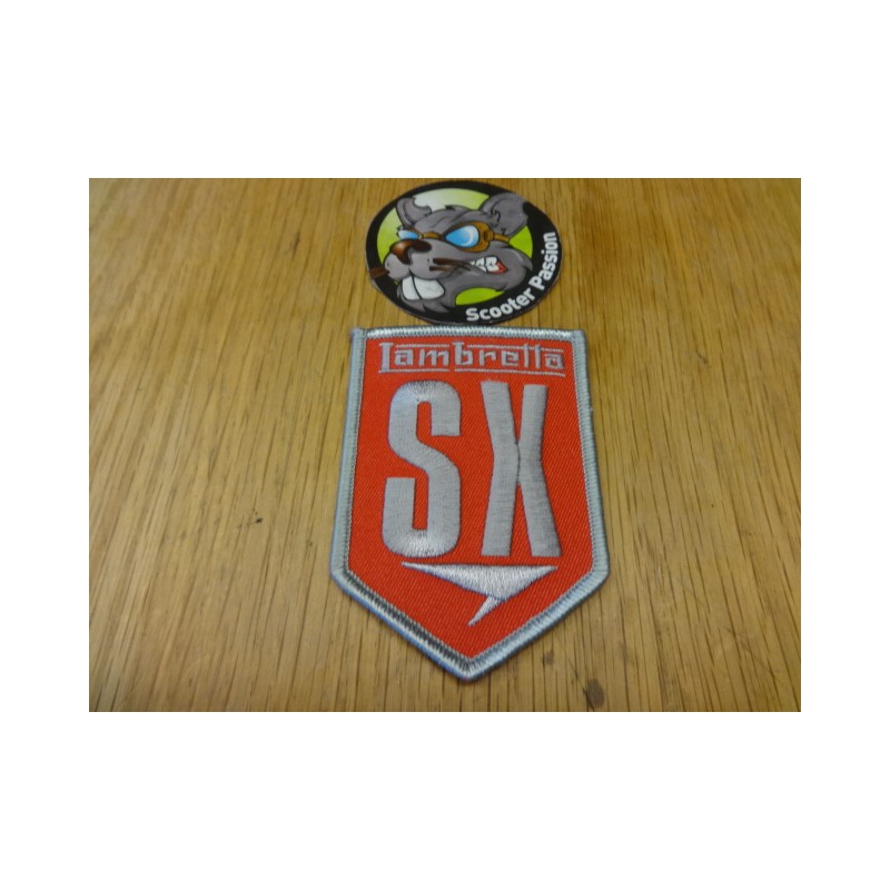 patche-broderie lambretta ''sx''