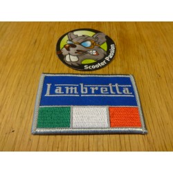 patche-broderie lambretta drapeau Italie
