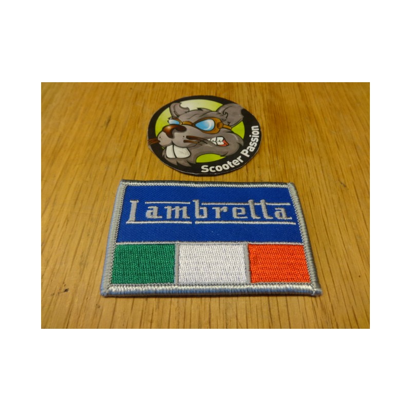 patche-broderie lambretta drapeau Italie