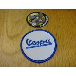 Patch Vespa Blauw