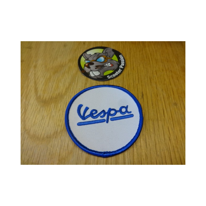Patch Vespa Blauw