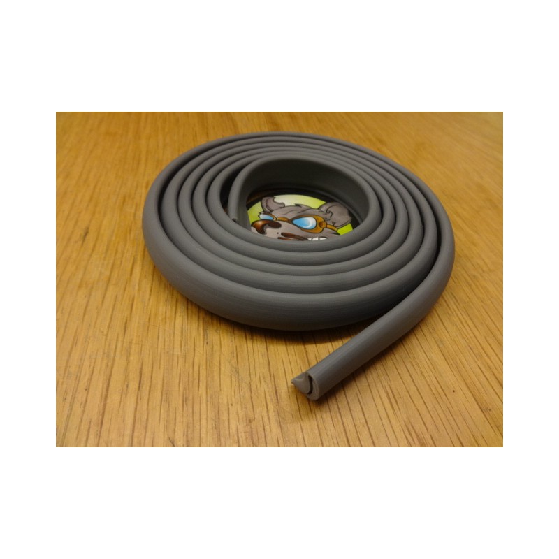 Rubber GRIJS beenschild Lambretta Junior