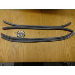 Set 4 rubber vloerrails Lambretta  Junior 50 De Luxe