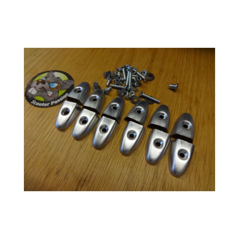 set punten vloerrails Lambretta te koop