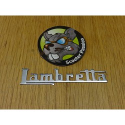 embleme tablier monogramme Lambretta LC LD