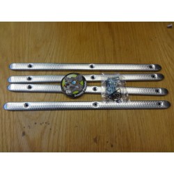 Set 4 aluminium treekplank lijsten Lambretta C