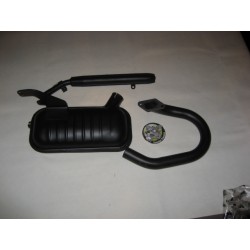 uitlaat lambretta li tv serie 1 en serie 2