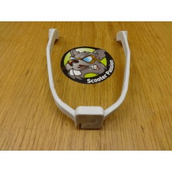 enfort / support de garde-boue BLANC avec protection de câble de feu arrière intégré trottinette Xiaomi M365